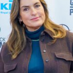 Mariska Hargitay, 62, looks stunning in red as she celebrates